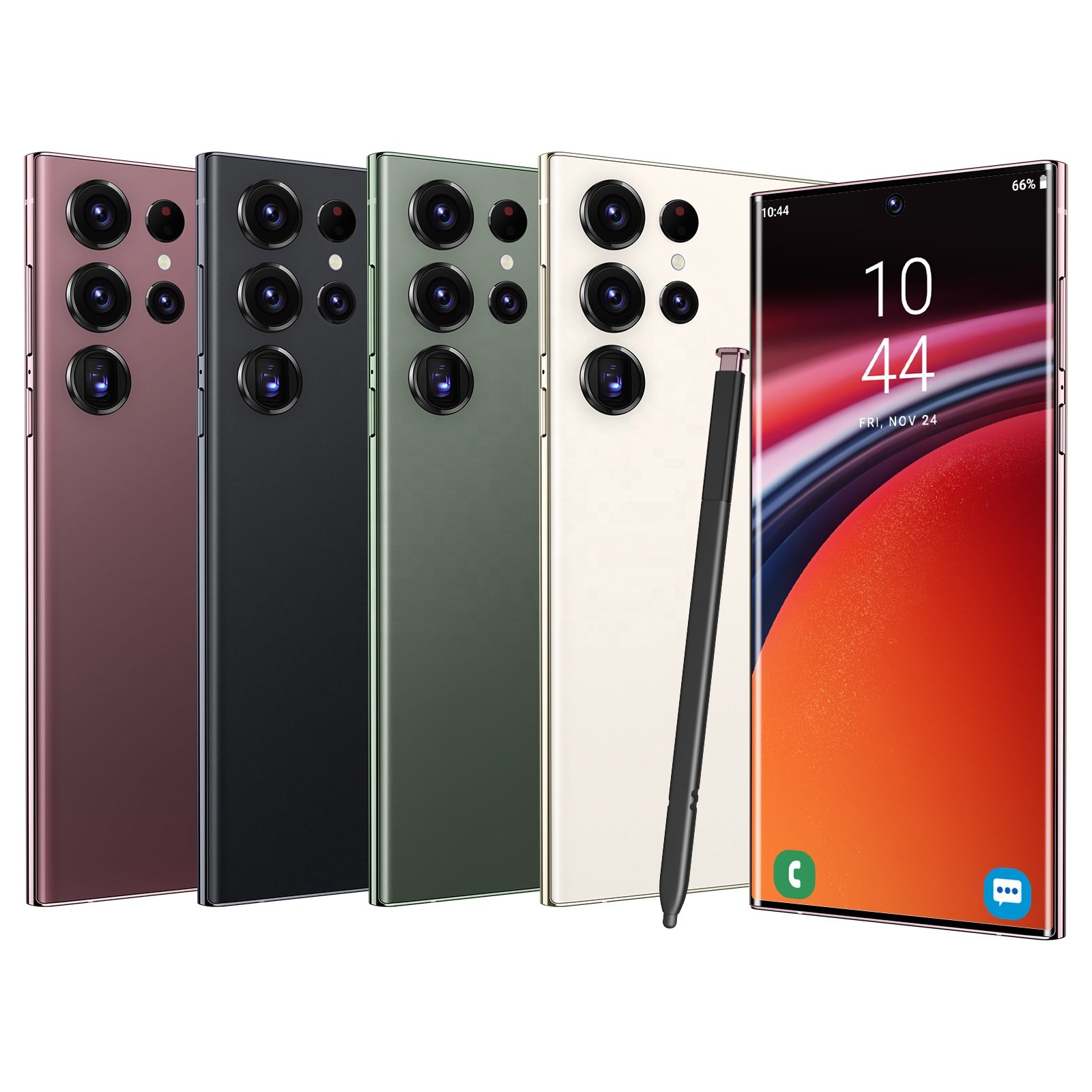 New Original Cellphone S24 Ultra 3g&4g 16gb+1tb 7.3inch Unlocked Dual Card Android 13.0 5g Smartphone Mobile Phones